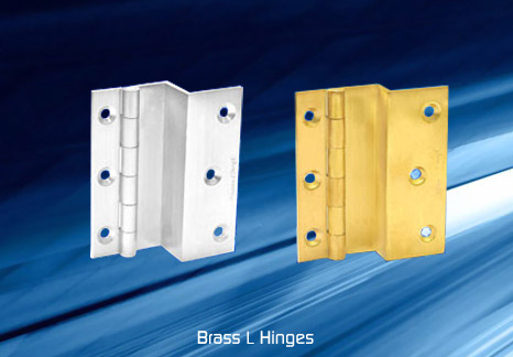 Brass L Hinges Brass Hardware Components