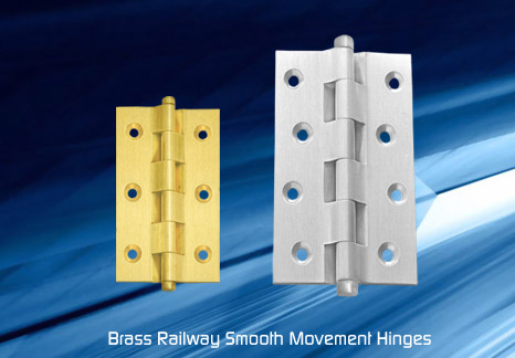 Brass Railway Smooth Movement Hinges Brass Hardware Components
